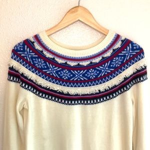 Talbots Nordic style winter sweater, Wool, S